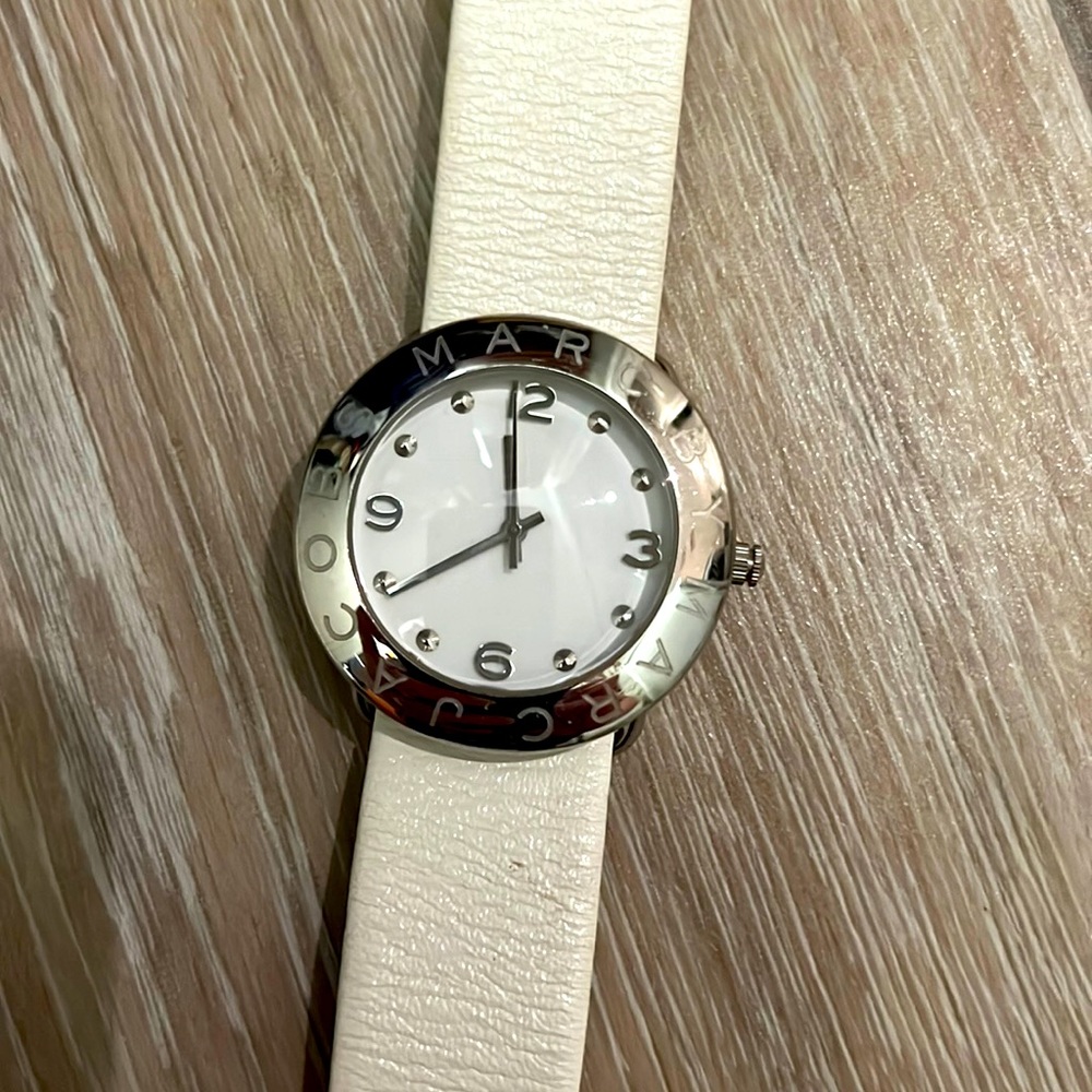 Marc by Marc Jacobs Watch (white) - used, needs battery